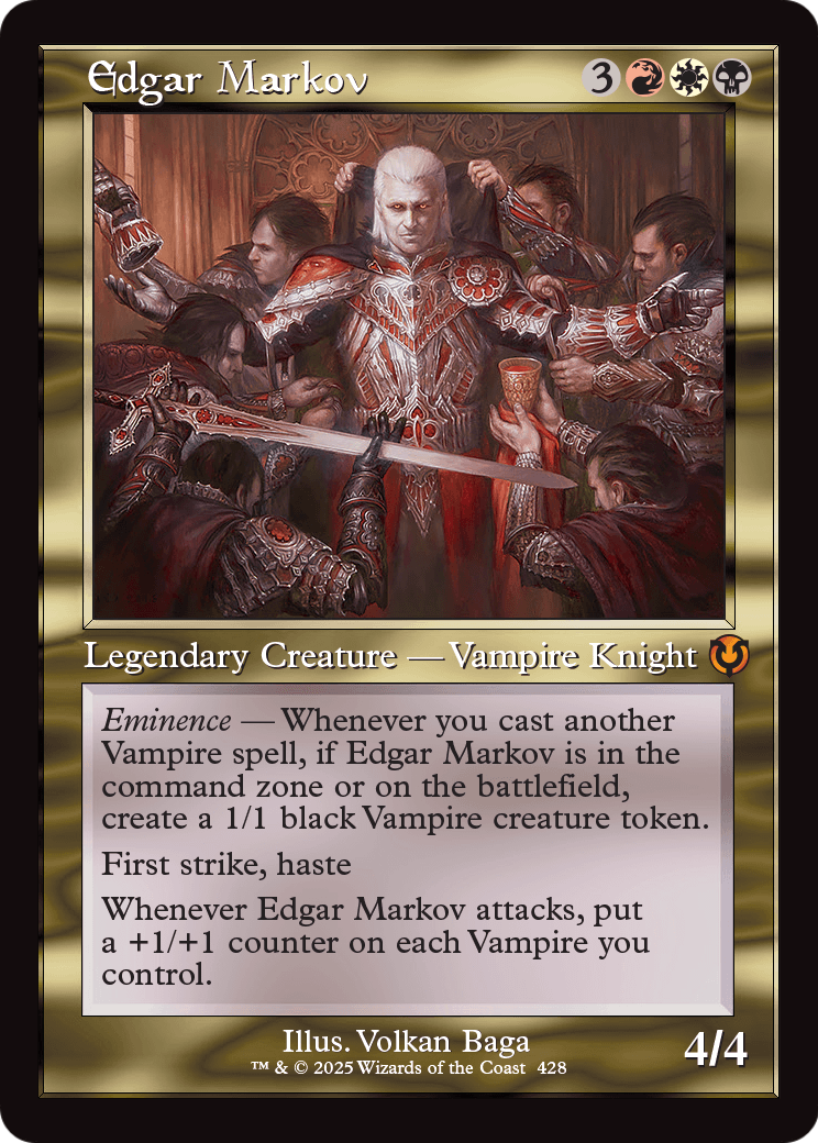 Edgar Markov (Retro Frame) - Innistrad Remastered (INR)