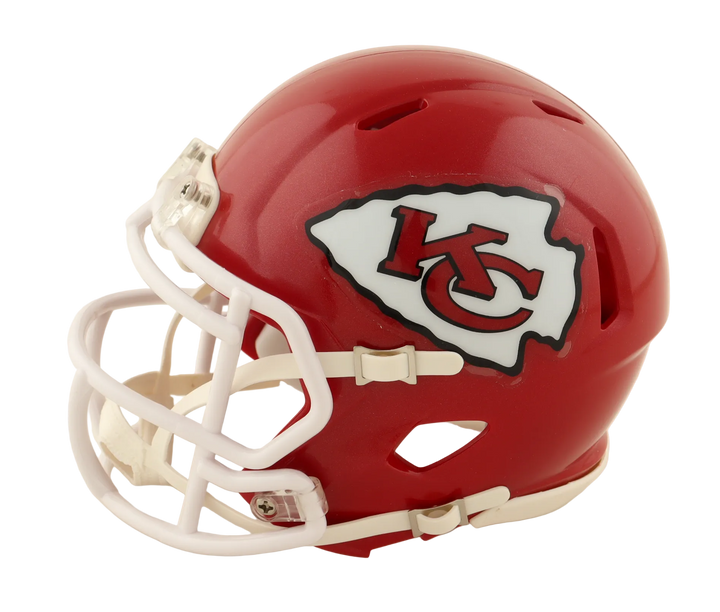 Isiah Pacheco Autographed Signed Speed Mini Helmet - Beckett Certified