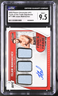 2022 Chronicles Absolute UFC - Islam Makhachev TT-IMK - Tools of the Trade Auto /49 - CGC 9.5 / 10