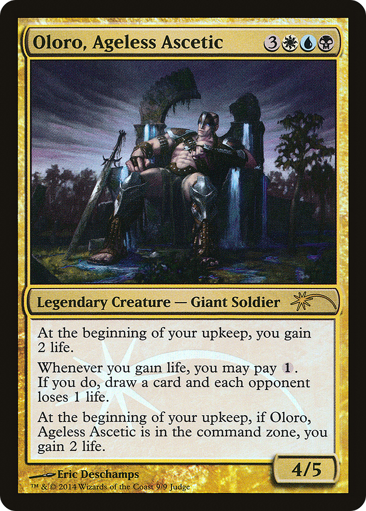Oloro, Ageless Ascetic - Judge Promos (JDG)