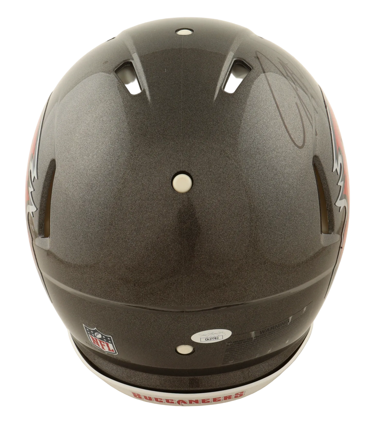 Jeff Garcia Autographed Buccaneers Full-Size Authentic On-Field Speed Helmet (JSA)