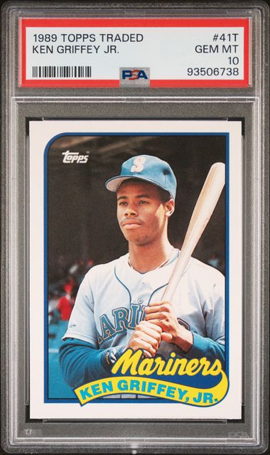 1989 Topps Traded - Ken Griffey Jr 41T - PSA 10