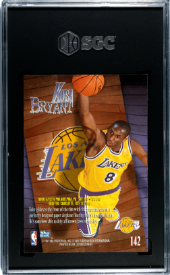 1996-97 Skybox Z-Force Basketball - Kobe Bryant #142 - SGC 9