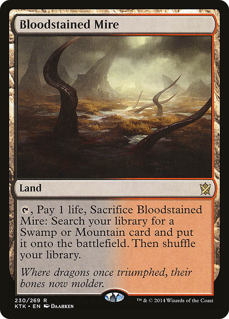Bloodstained Mire - Khans of Tarkir (KTK)