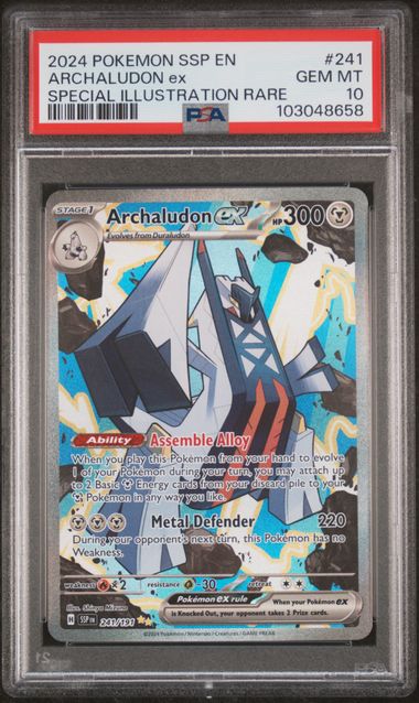 Archaludon ex 241/191 Special Illustration Rare Surging Sparks - 2024 Pokemon - PSA 10