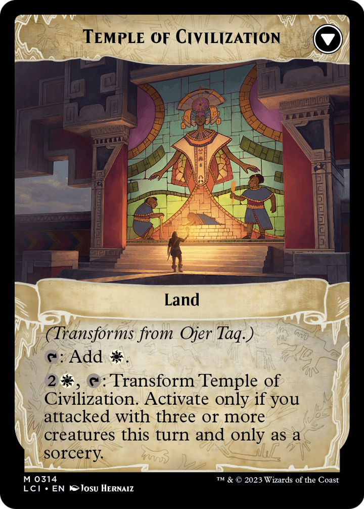 Ojer Taq, Deepest Foundation (Showcase) - The Lost Caverns of Ixalan (LCI)