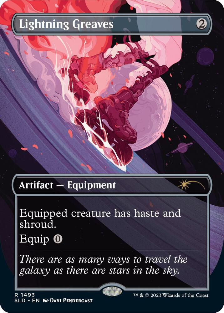 Lightning Greaves (1493) - Secret Lair Drop Series (SLD)