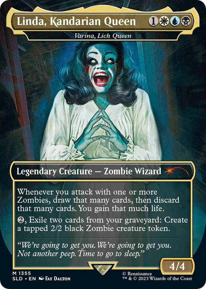 Linda, Kandarian Queen - Varina, Lich Queen - Secret Lair Drop Series (SLD)