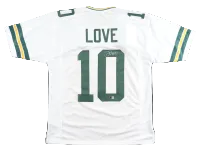 Jordan Love Autographed Signed Custom White Jersey -  Beckett COA