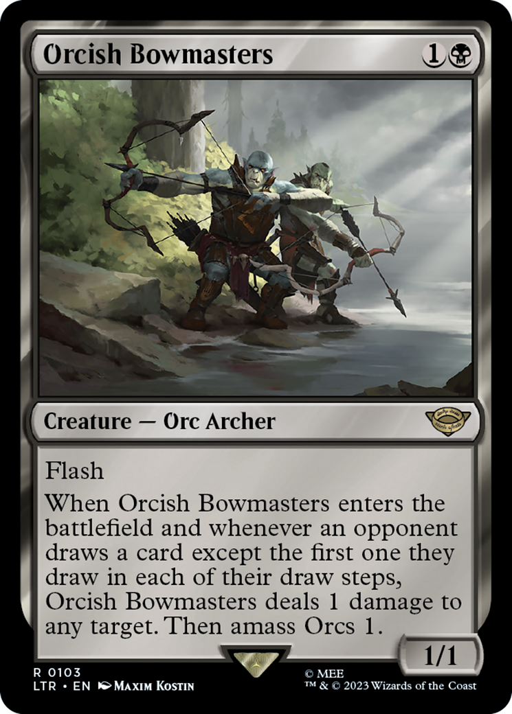 Orcish Bowmasters - Universes Beyond: The Lord of the Rings: Tales of Middle-earth (LTR)