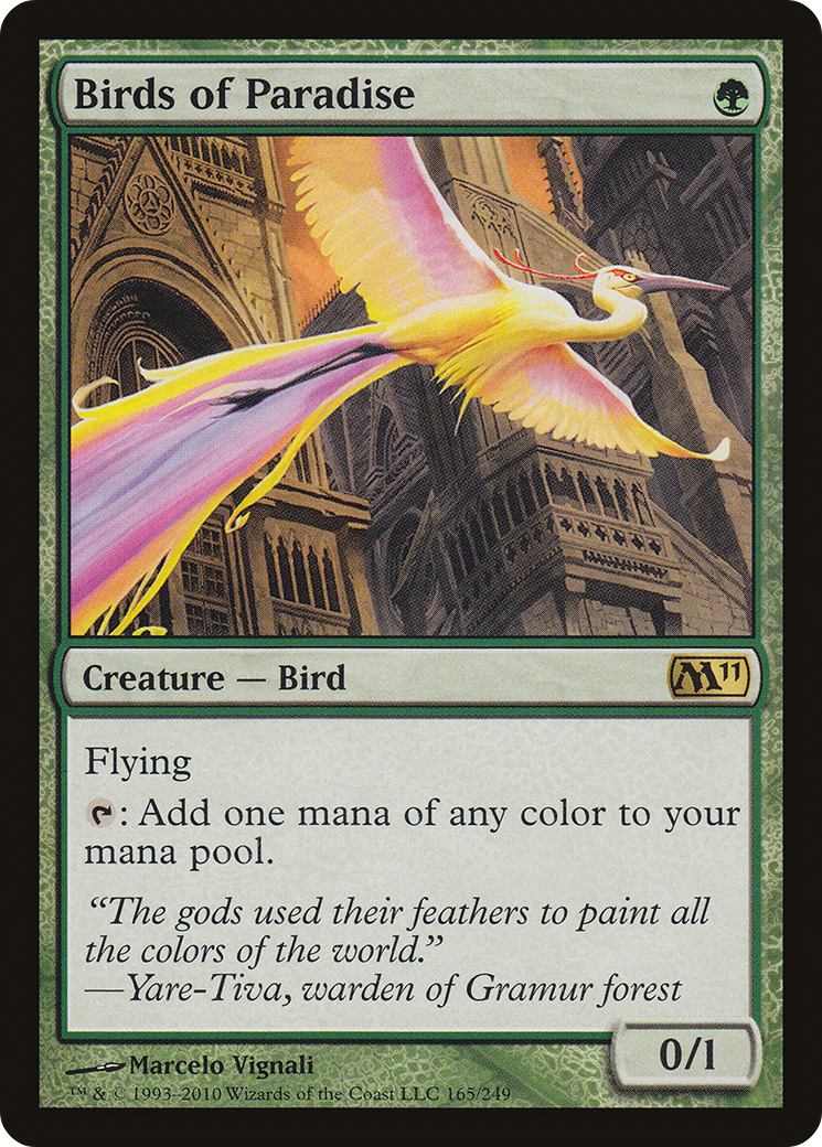 Birds of Paradise - Magic 2011 (M11)