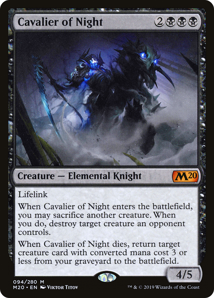 Cavalier of Night - Core Set 2020 (M20)