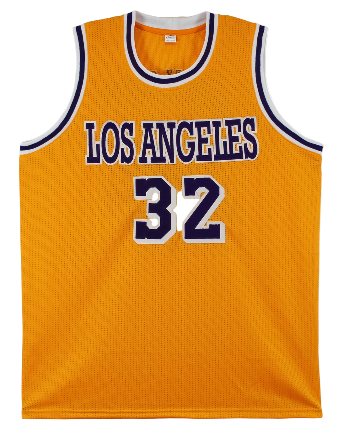 Magic Johnson Signed Autographed Custom Jersey (Beckett)
