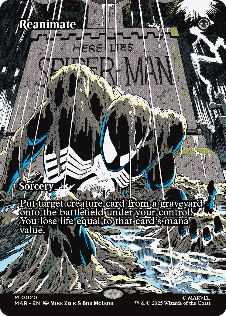 Reanimate (Borderless) - Marvel Universe Eternal-Legal (MAR)