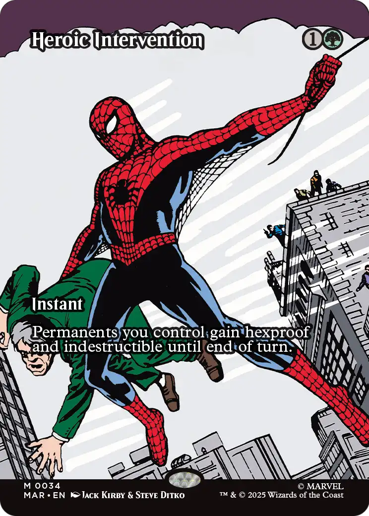 Heroic Intervention (Borderless) - Marvel Universe Eternal-Legal (MAR)
