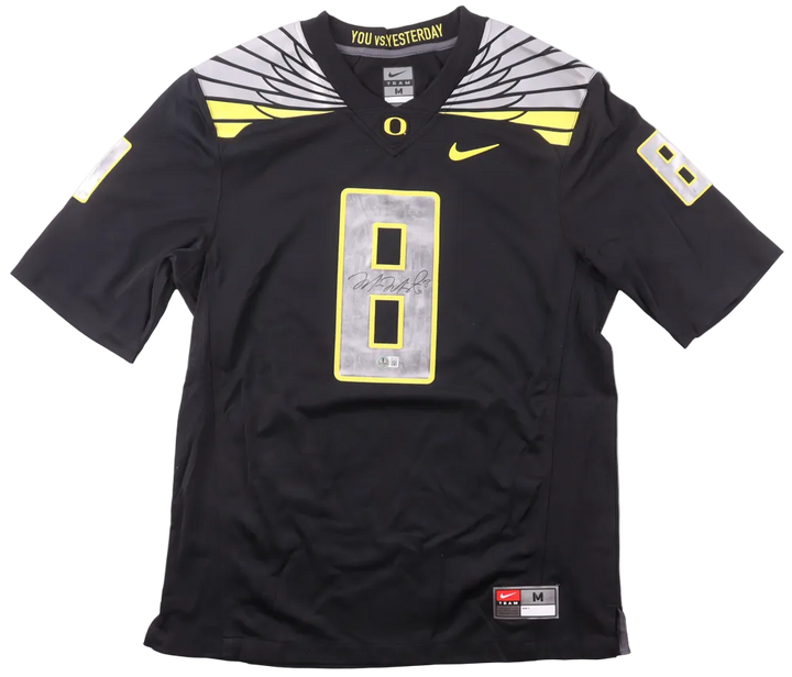 Marcus Mariota  Autographed Signed Nike Authentic Oregon Ducks Jersey -  Beckett COA