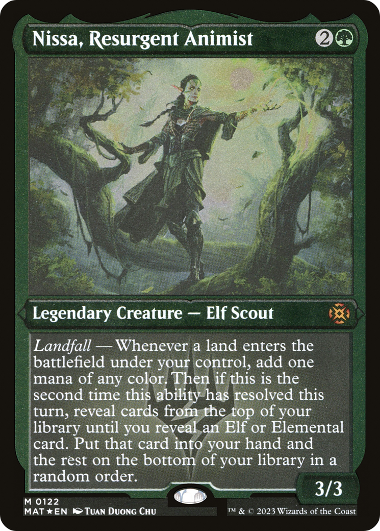 Nissa, Resurgent Animist - March of the Machine: The Aftermath (MAT)