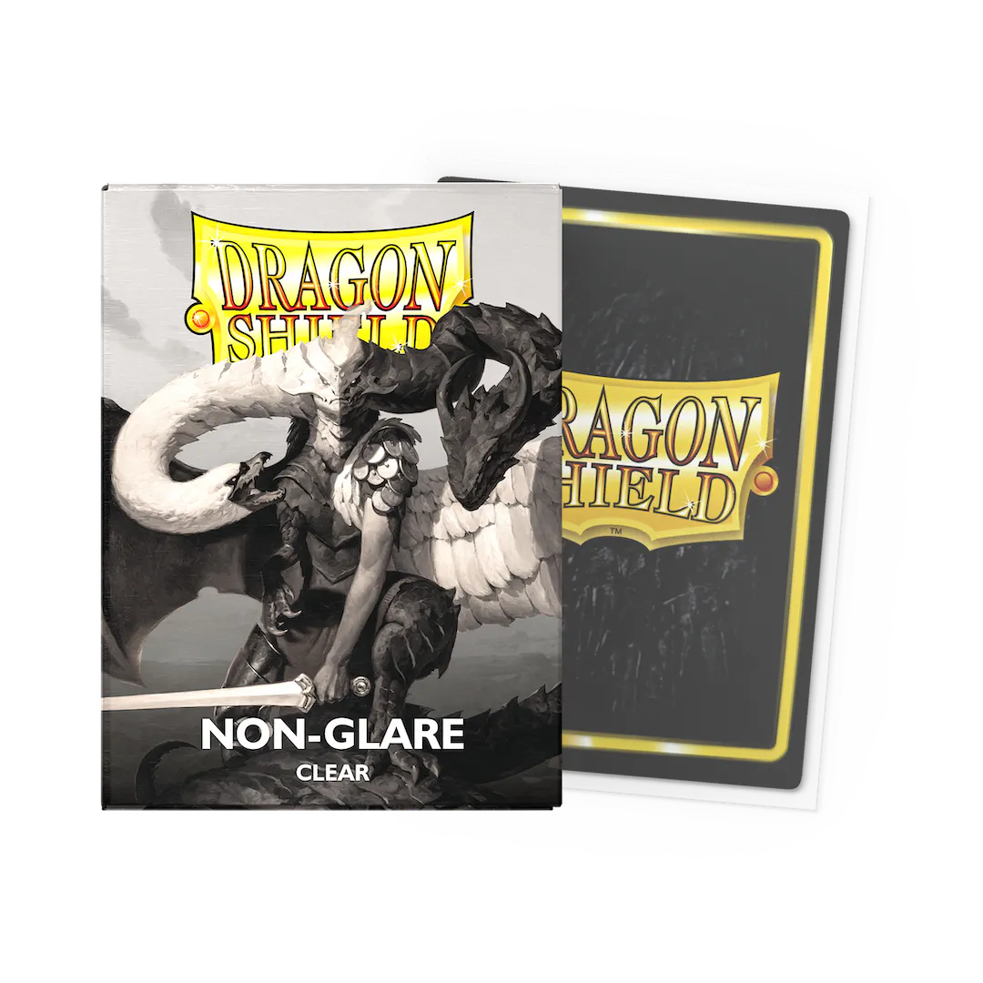 Dragon Shield Sleeves: Non-Glare Clear Matte (Box Of 100)