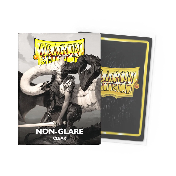 Dragon Shield Sleeves: Non-Glare Clear Matte (Box Of 100)