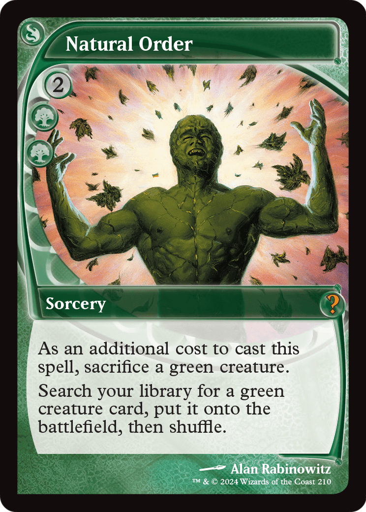 Natural Order (Future Sight) - Mystery Booster 2 (MB2)