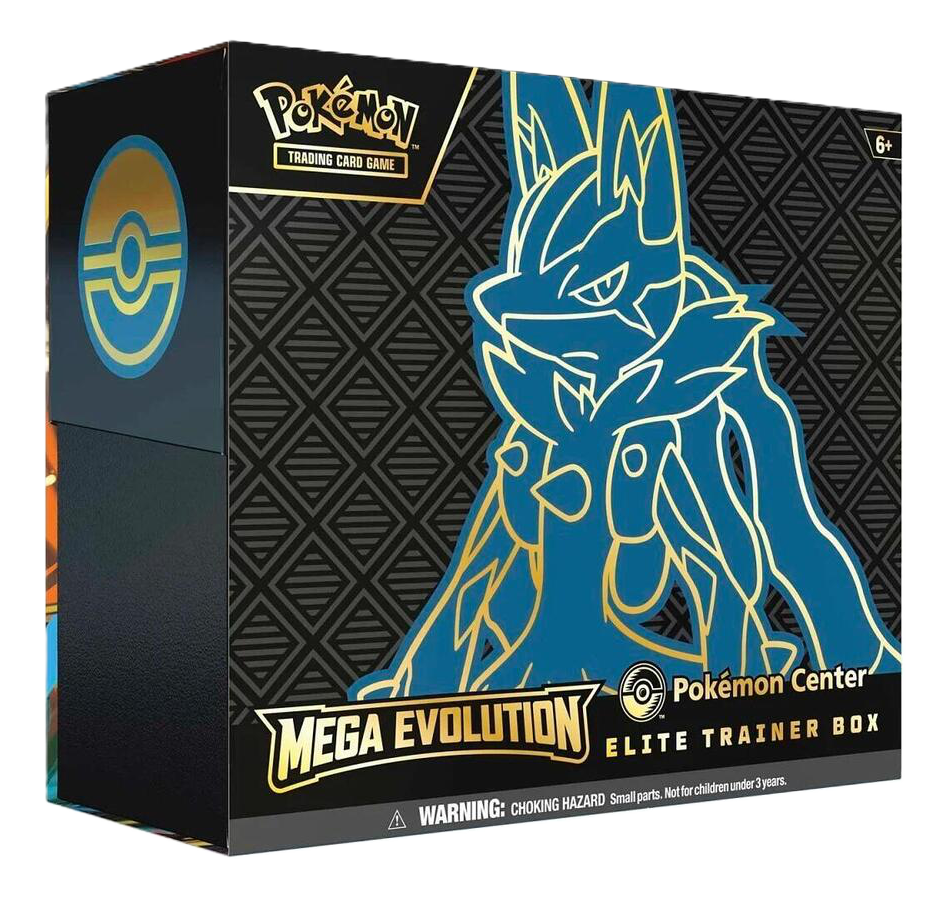 Mega Evolution Pokemon Center Elite Trainer Box (Exclusive) [Mega Lucario] - ME01: Mega Evolution (MEG)