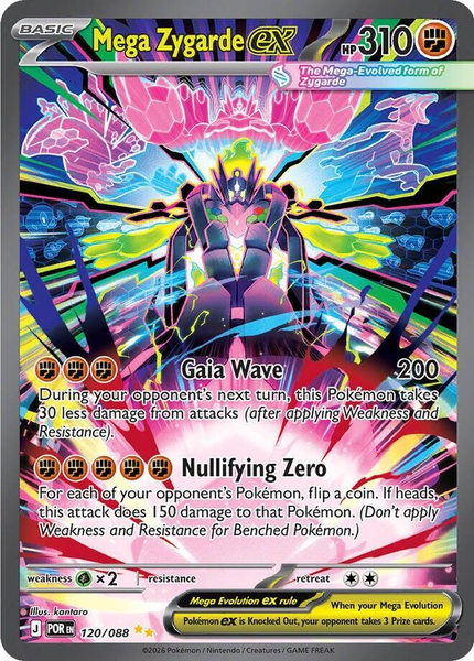 basic zygarde pokemon card Mega ex - 120/088 Pack Art:Primarina Card Storage 54a/124 FindEmAll.com's Card and Collectable