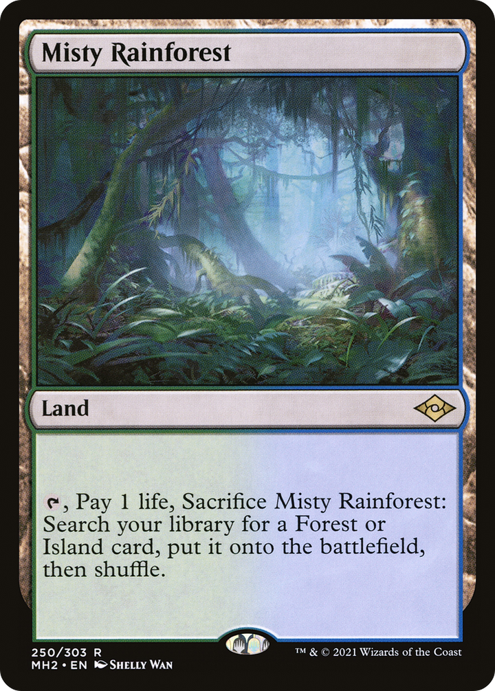 Misty Rainforest - Modern Horizons 2 (Condition: Near Mint)