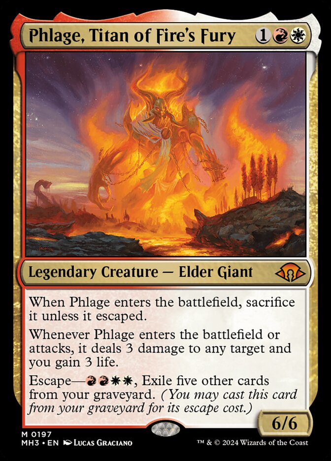 Phlage, Titan of Fire's Fury - Modern Horizons 3 (MH3)