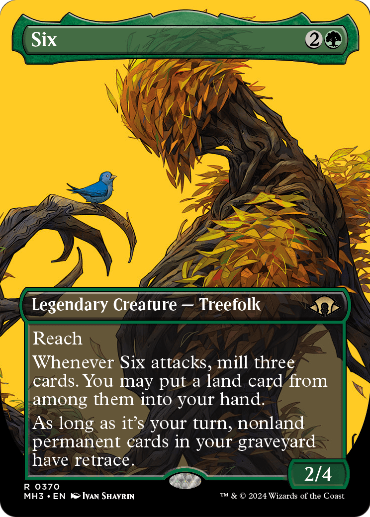 Six (Borderless) - Modern Horizons 3 (MH3)