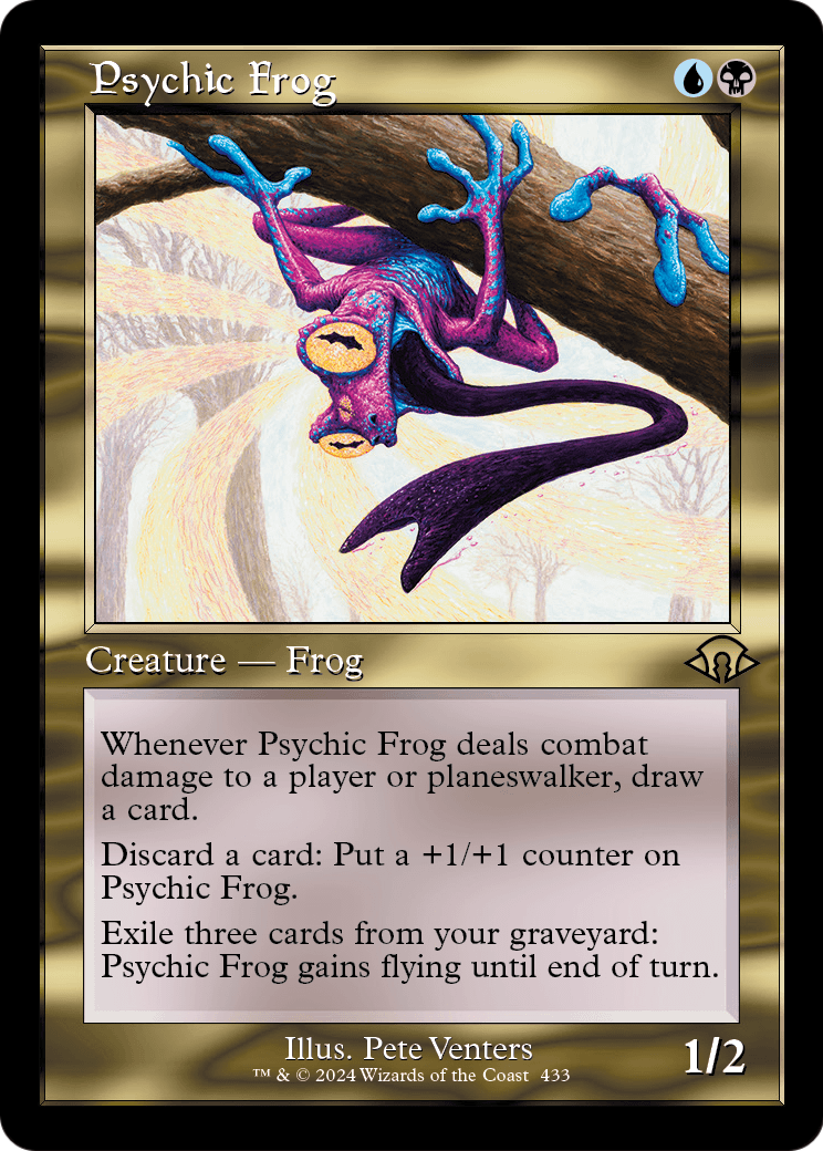 Psychic Frog (Retro Frame) - Modern Horizons 3 (MH3)