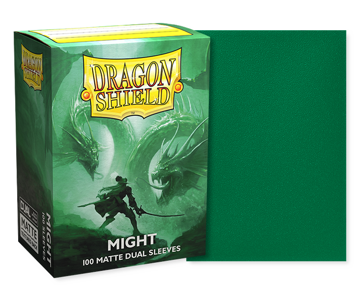 Dragon Shield Sleeves: Might Standard Dual Matte (Box Of 100)