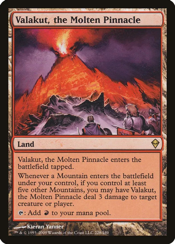 Valakut, the Molten Pinnacle - Zendikar (ZEN) (Near Mint)