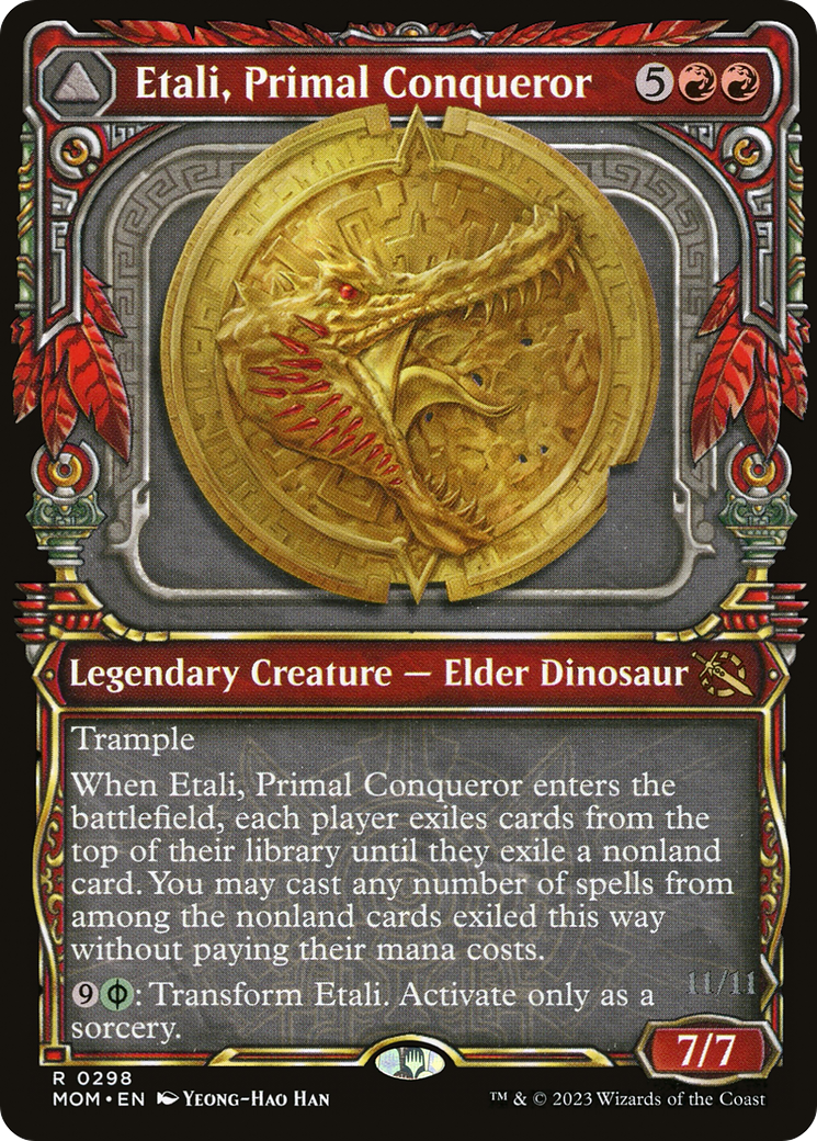 Etali, Primal Conqueror (Showcase) - March of the Machine (MOM)