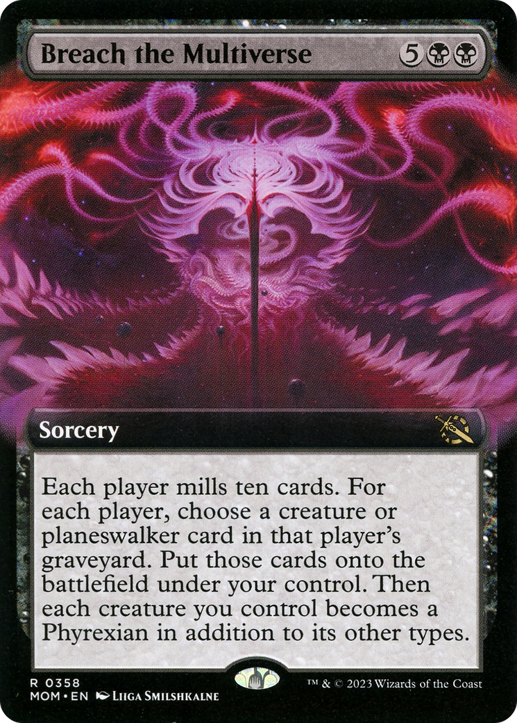 Breach the Multiverse (Extended Art) - March of the Machine (MOM)