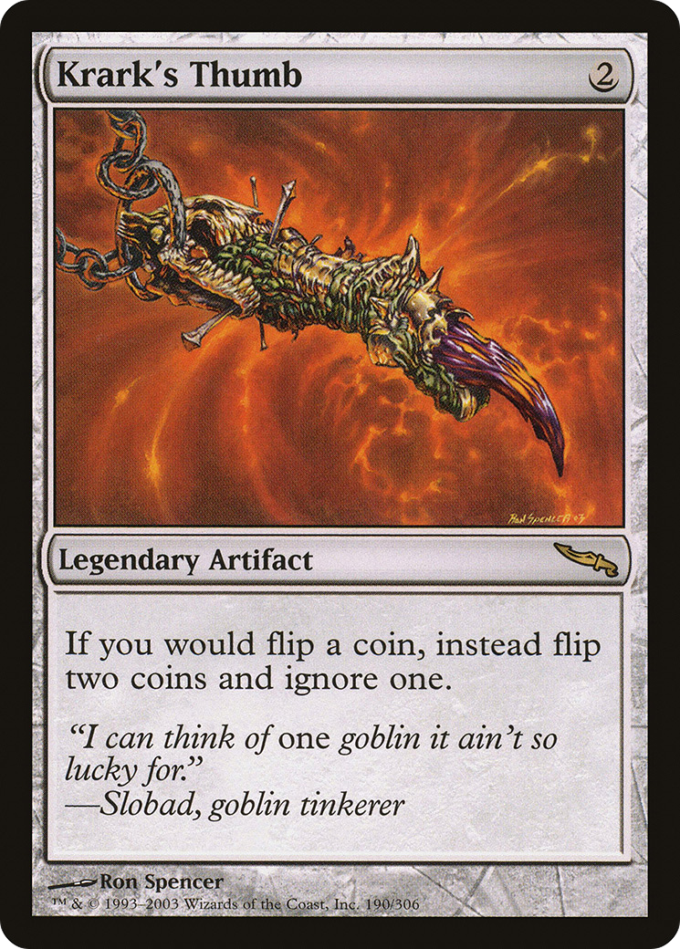 Krark's Thumb - Mirrodin (MRD)