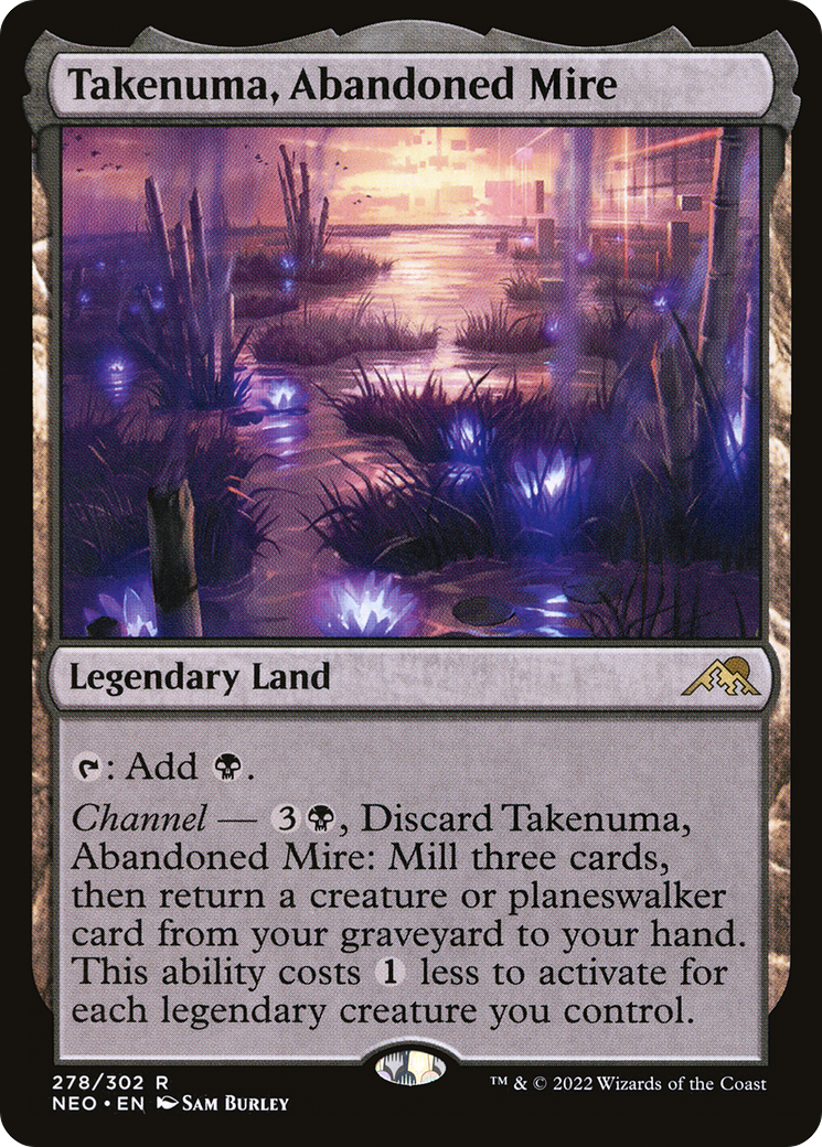 Takenuma, Abandoned Mire - Kamigawa: Neon Dynasty (NEO)