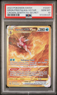 Origin Forme Palkia VSTAR GG68/GG70 - 2023 Pokemon - PSA 10