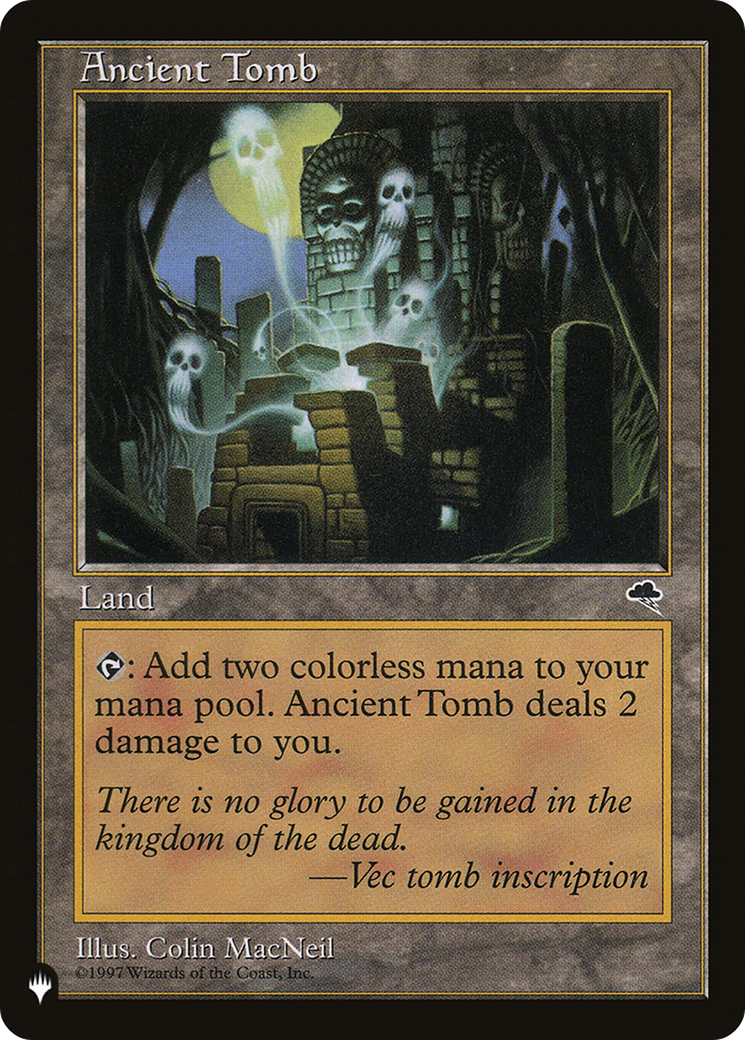 Ancient Tomb - The List Reprints (LIST)