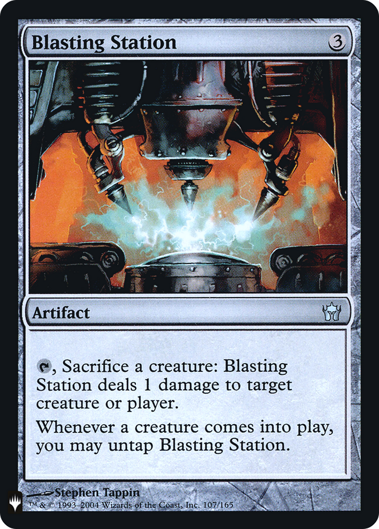 Blasting Station - The List Reprints (LIST)