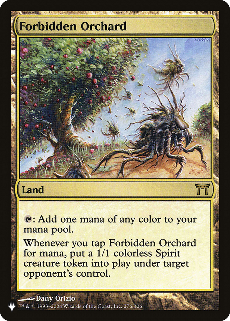 Forbidden Orchard - The List Reprints (LIST)