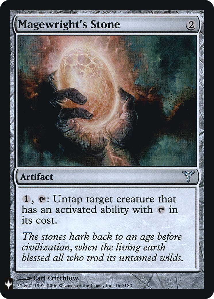 Magewright's Stone - The List Reprints (LIST)