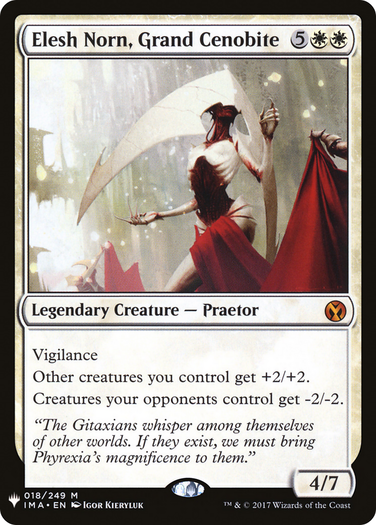 Elesh Norn, Grand Cenobite - The List Reprints (LIST)