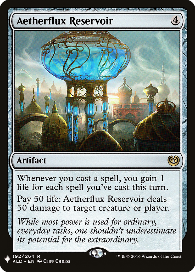 Aetherflux Reservoir - The List Reprints (LIST)
