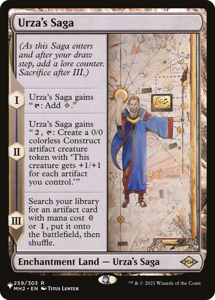 Urza's Saga - The List Reprints (LIST)