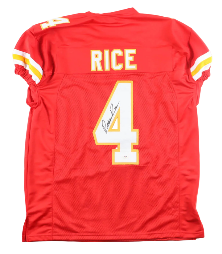 Rashee Rice Autographed Signed Custom Chiefs Jersey - PSA Certified