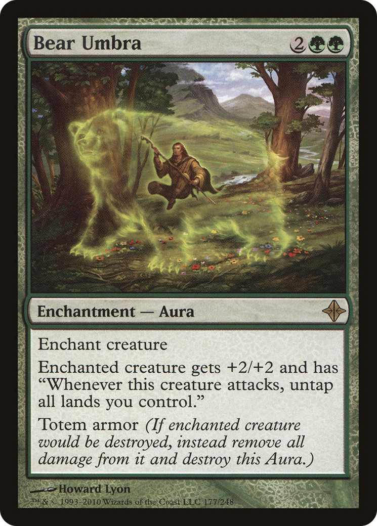 Bear Umbra - Rise of the Eldrazi (ROE)