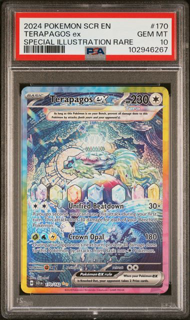 Terapagos ex 170 Stellar Crown - 2024 Pokemon - PSA 10