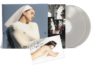 Rosalia LUX 2LP Crystal Clear Vinyl SIGNED Postcard