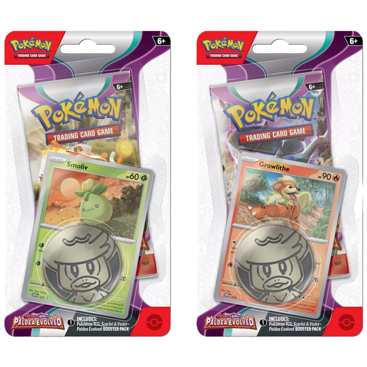 Scarlet & Violet - Paldea Evolved Checklane Blister Pack