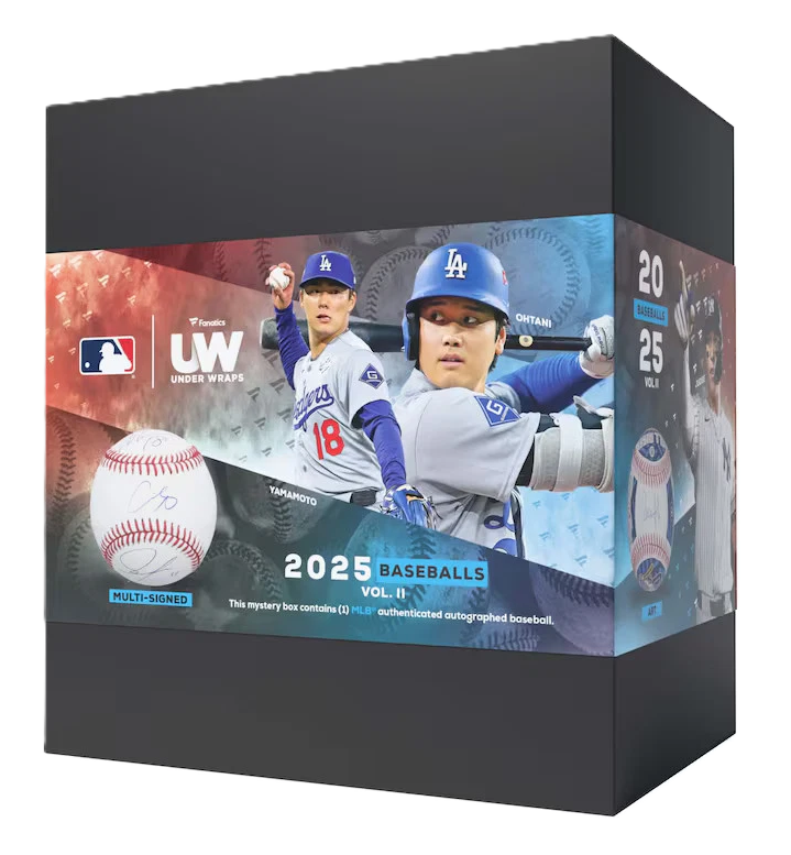 2025 Fanatics Under Wraps MLB Baseball Volume-2 (Single Mystery